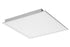 Front view of 2x2 LED panel light designed for commercial space on T-bar ceiling.  LED panel light for offices in Edmonton, Vancouver, and Calgary. 