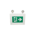 LED Running Man Exit Sign with Combo Heads, Internal Battery May Power Up to 320W of Remote Heads at 24VDC, 120 / 347V, Battery Back Up > 120 Min, Remote Capable