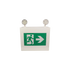 LED Running Man Exit Sign with Combo Heads, Internal Battery May Power Up to 500W of Remote Heads at 24VDC, 120 / 347V, Battery Back Up > 120 Min, Remote Capable
