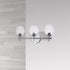 Dainolite Dainolite Abii Vanity Light with Clear Glass | Ambient - Polished Chrome - Bath Vanity - Canada