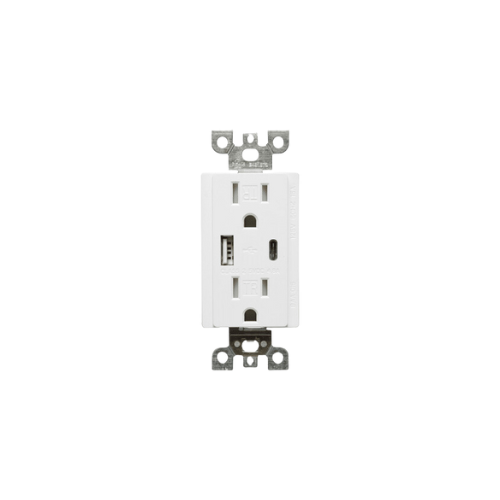 USB A+C Charger & Receptacle